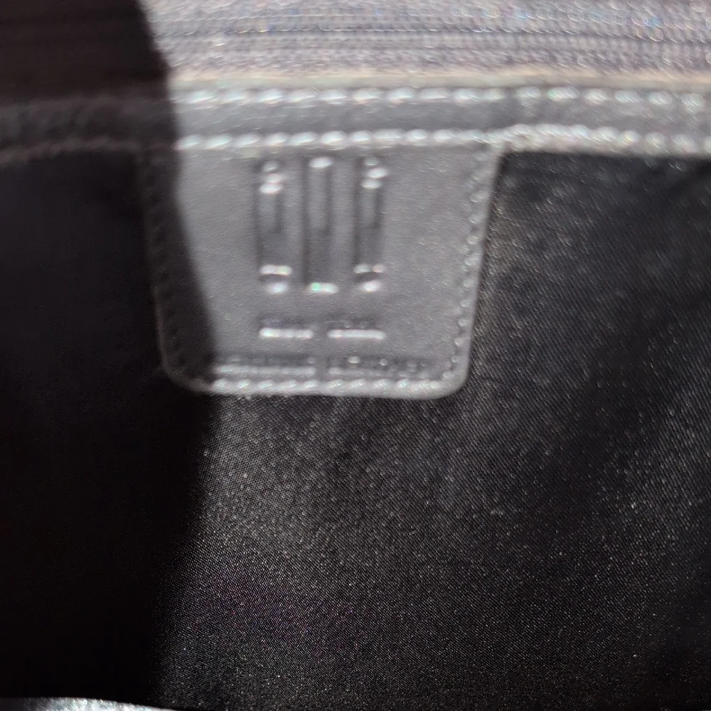 Vintage Wilson's Gray Leather Briefcase